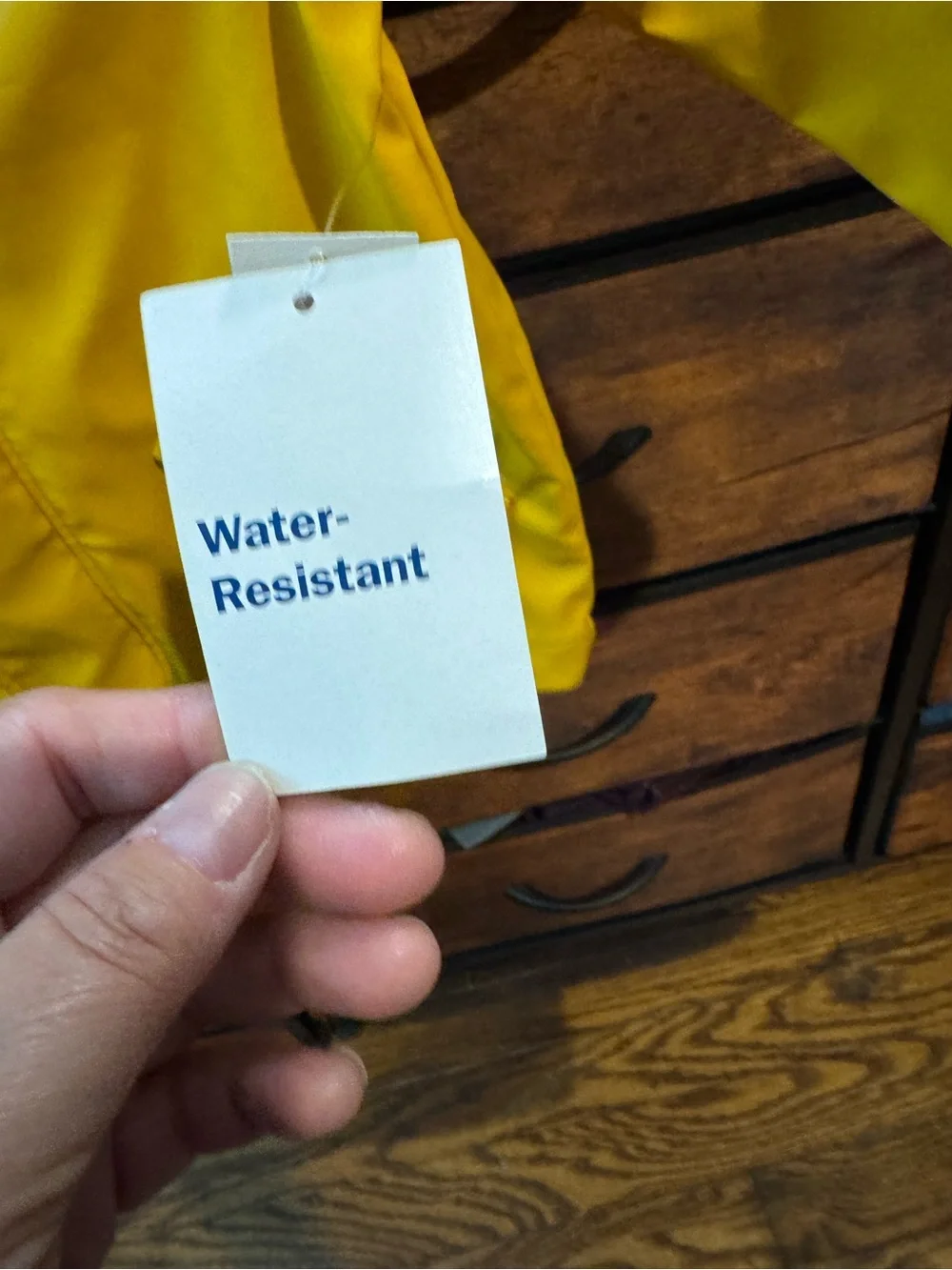 Old Navy Yellow Toddler Hooded Raincoat